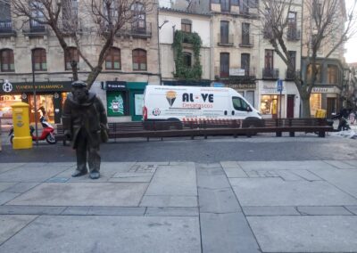 Furgoneta Nueva de Al-Ve Desatascos en Salamanca