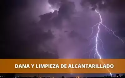 DANA y limpieza de alcantarillados